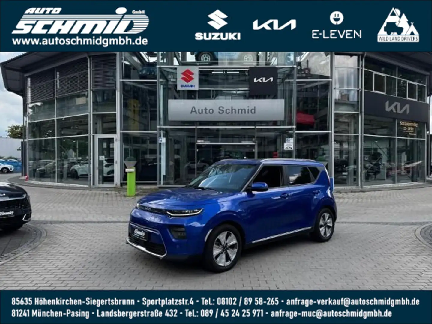 Kia Soul E-SOUL INSPIRATION WP LED GD Bleu - 1