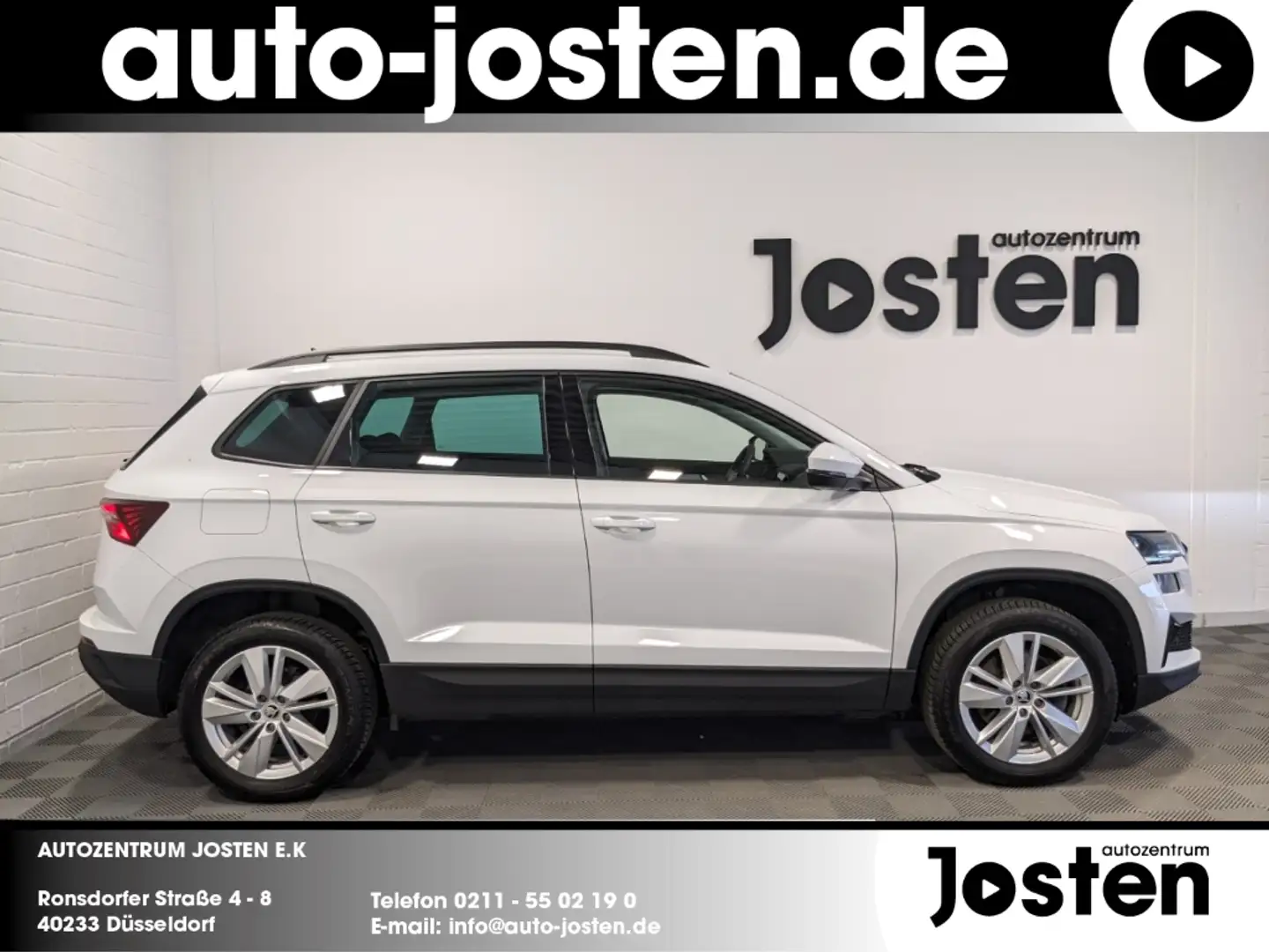 Skoda Karoq Selection 1.5 TSI MATRIX VIRTUAL NAVI ACC RFK Weiß - 2