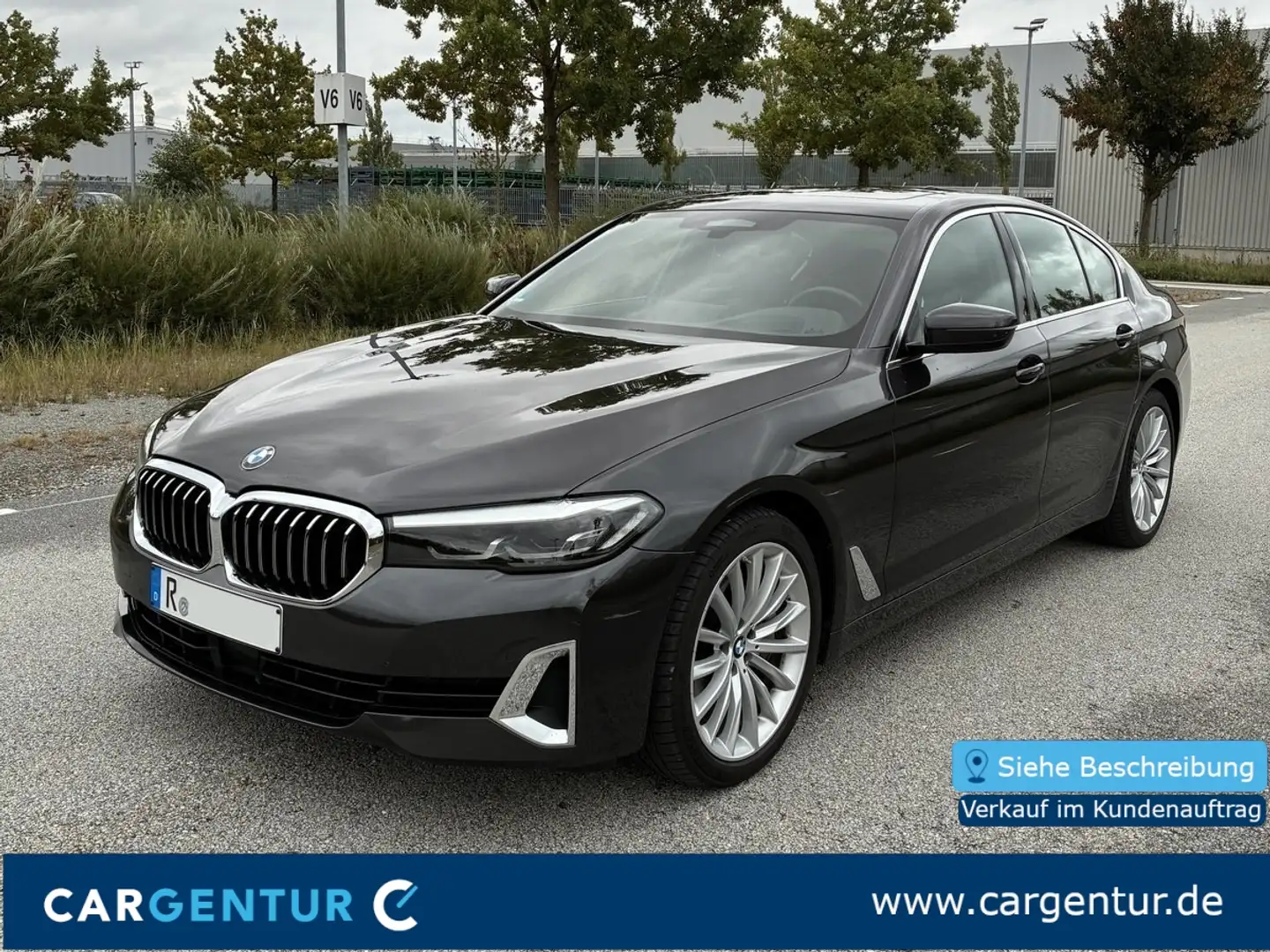 BMW 530 d Mild Hybrid Luxury Line S-Dach SpoSi ACC BLIS Hu Grau - 1