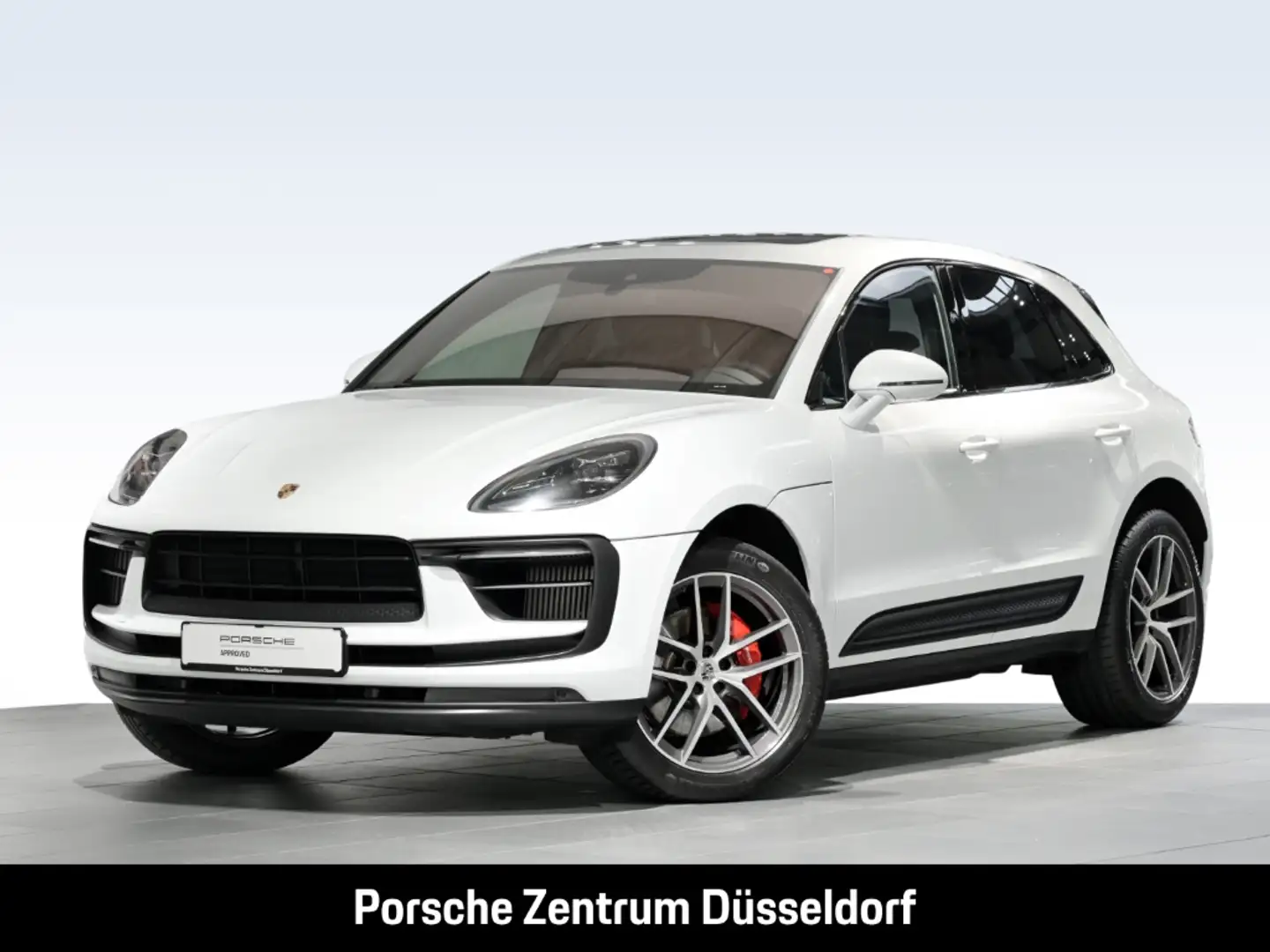 Porsche Macan S BOSE Rückfahrkamera Panorama LED 1-Hand Weiß - 1