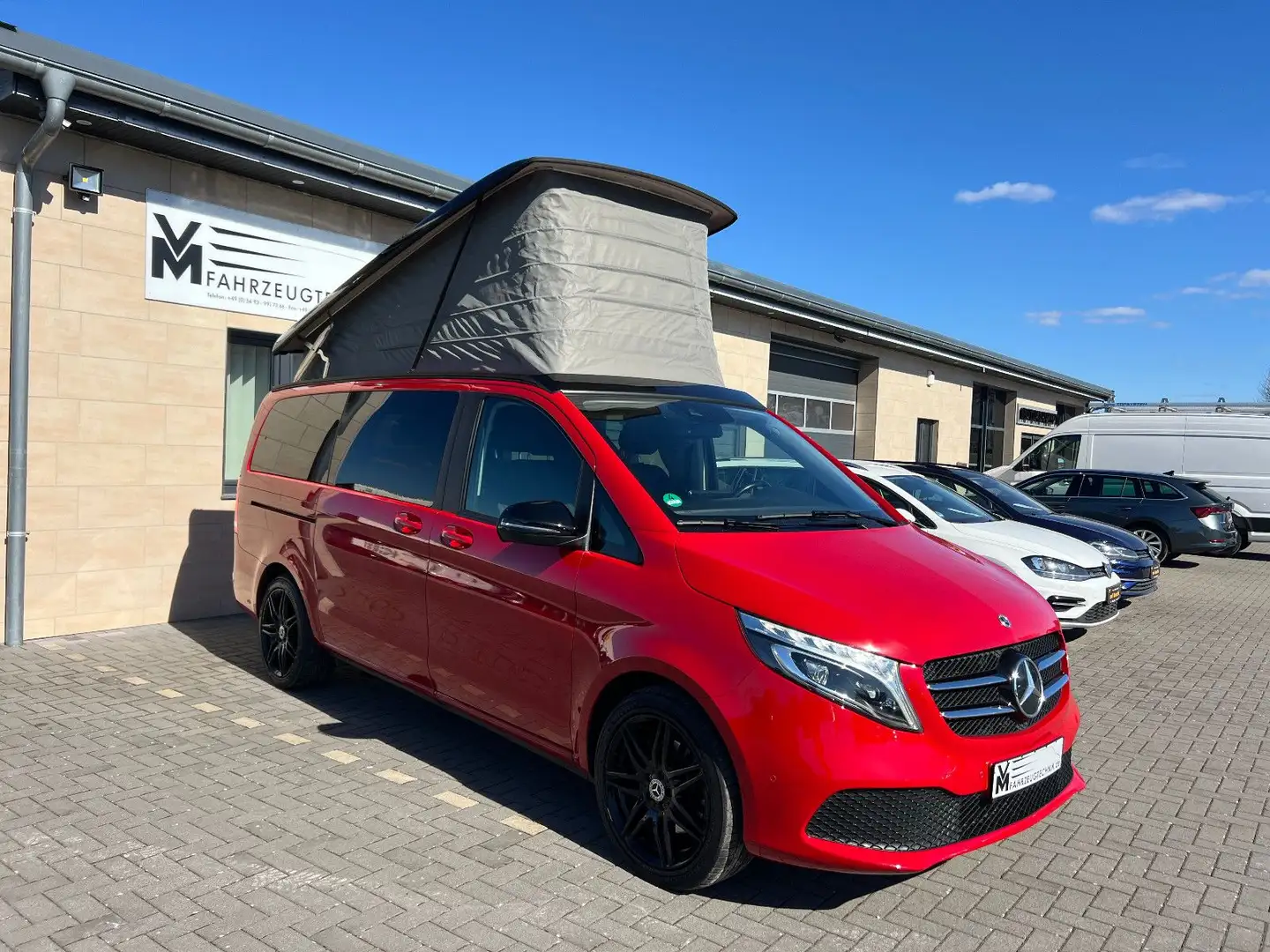 Mercedes-Benz V 250 V -Klasse Marco Polo 250HORIZON Edition*ILS*Dist Červená - 1
