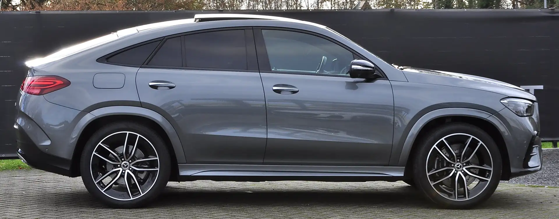 Mercedes-Benz GLE 400 COUPE BURMESTER PANO 360° CAM MASSAGE STUURVERW Grau - 2