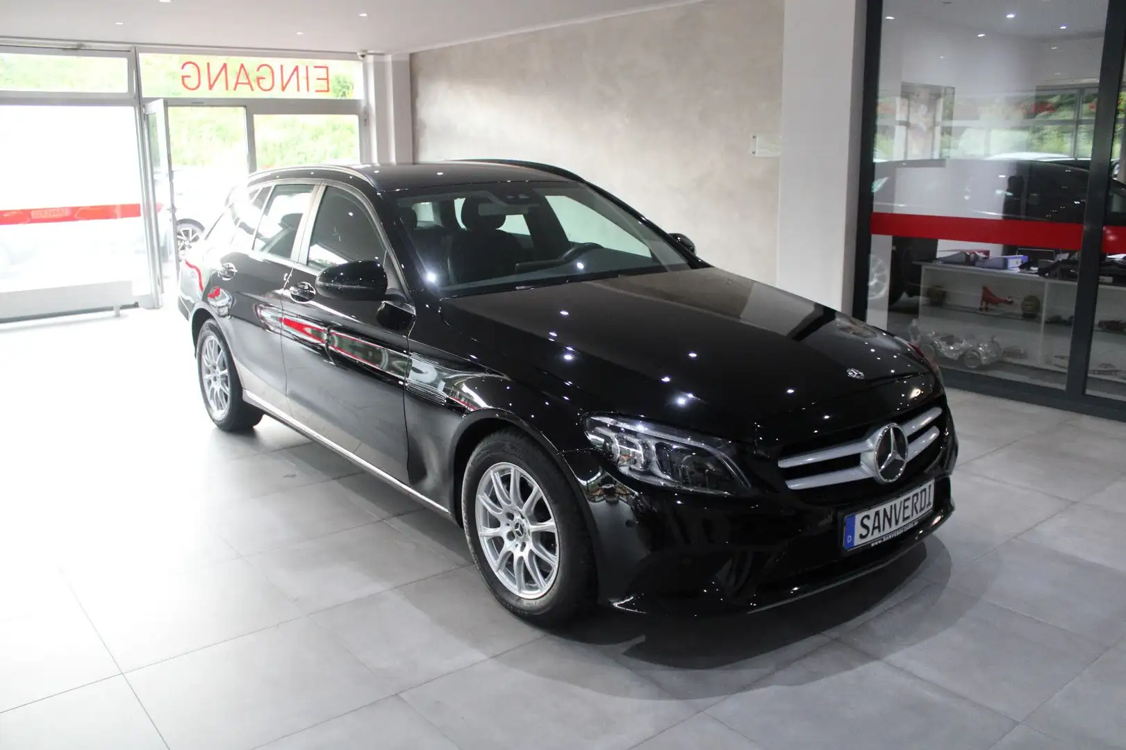 Mercedes-Benz C 200 T SPORTPAKET MULTIBEAM LED COMAND *EURO 6* Чорний - 2