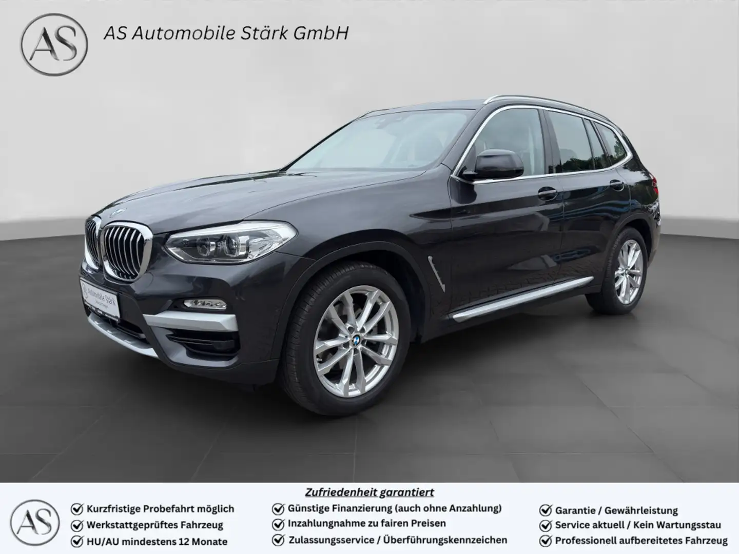 BMW X3 xDrive 20d xLine+LED+Kamera+ACC+Head-Up+AHK Gris - 1