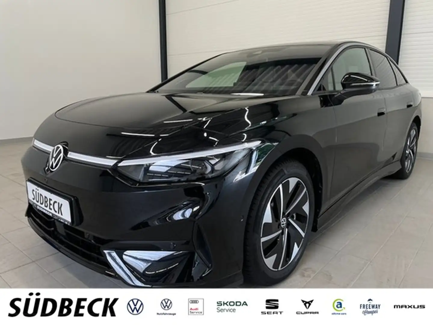 Volkswagen ID.7 Pro 210 kW ACC+LANE+APP+MATRIX+KAMERA Schwarz - 1