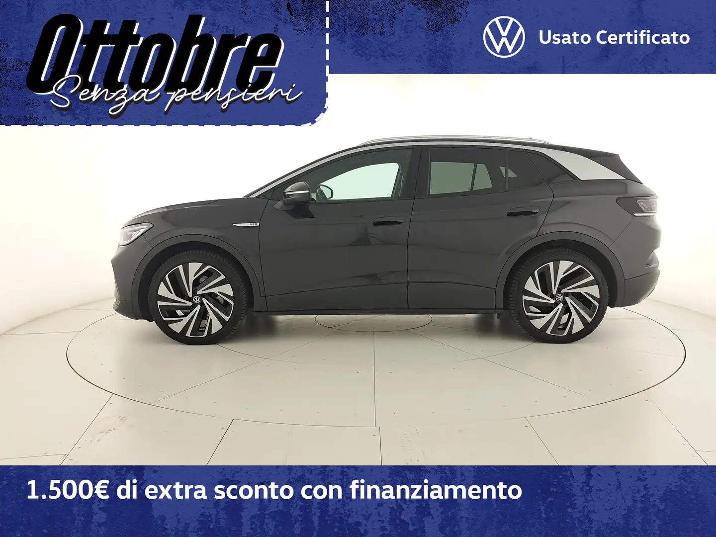 Volkswagen ID.4 77 kwh pro performance 204cv Grijs - 2