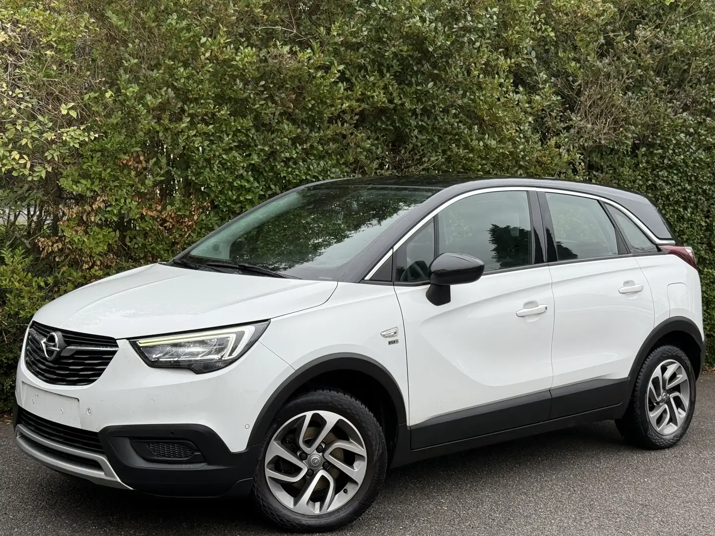 Opel Crossland X 1.2 Turbo 120 Y+NAVI+CAMERA+COURROIE OK+EURO 6D Blanc - 1