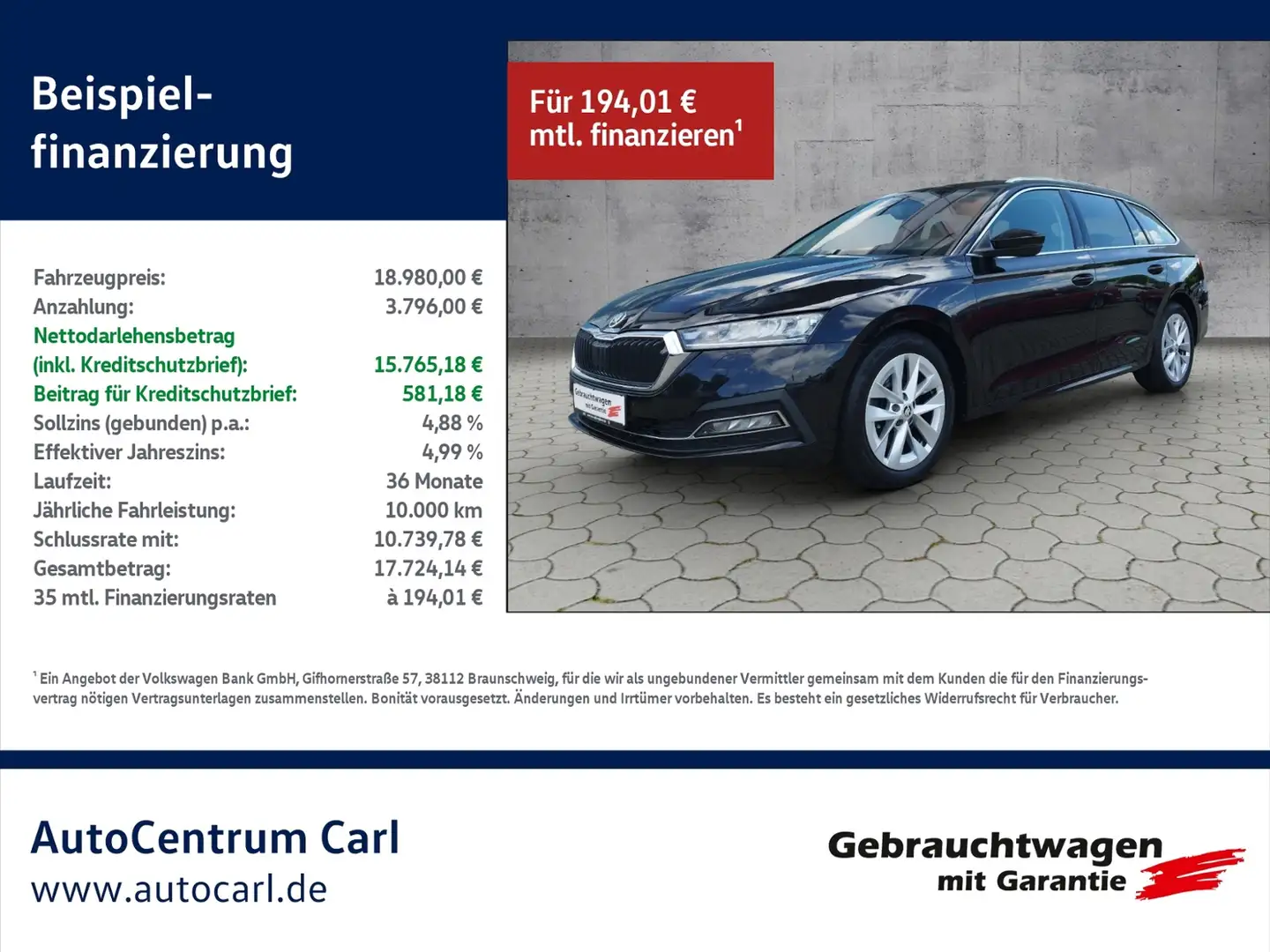 Skoda Octavia Combi First Edition 2.0 TDI DSG STH/NAV/HUD KLIMA Schwarz - 1