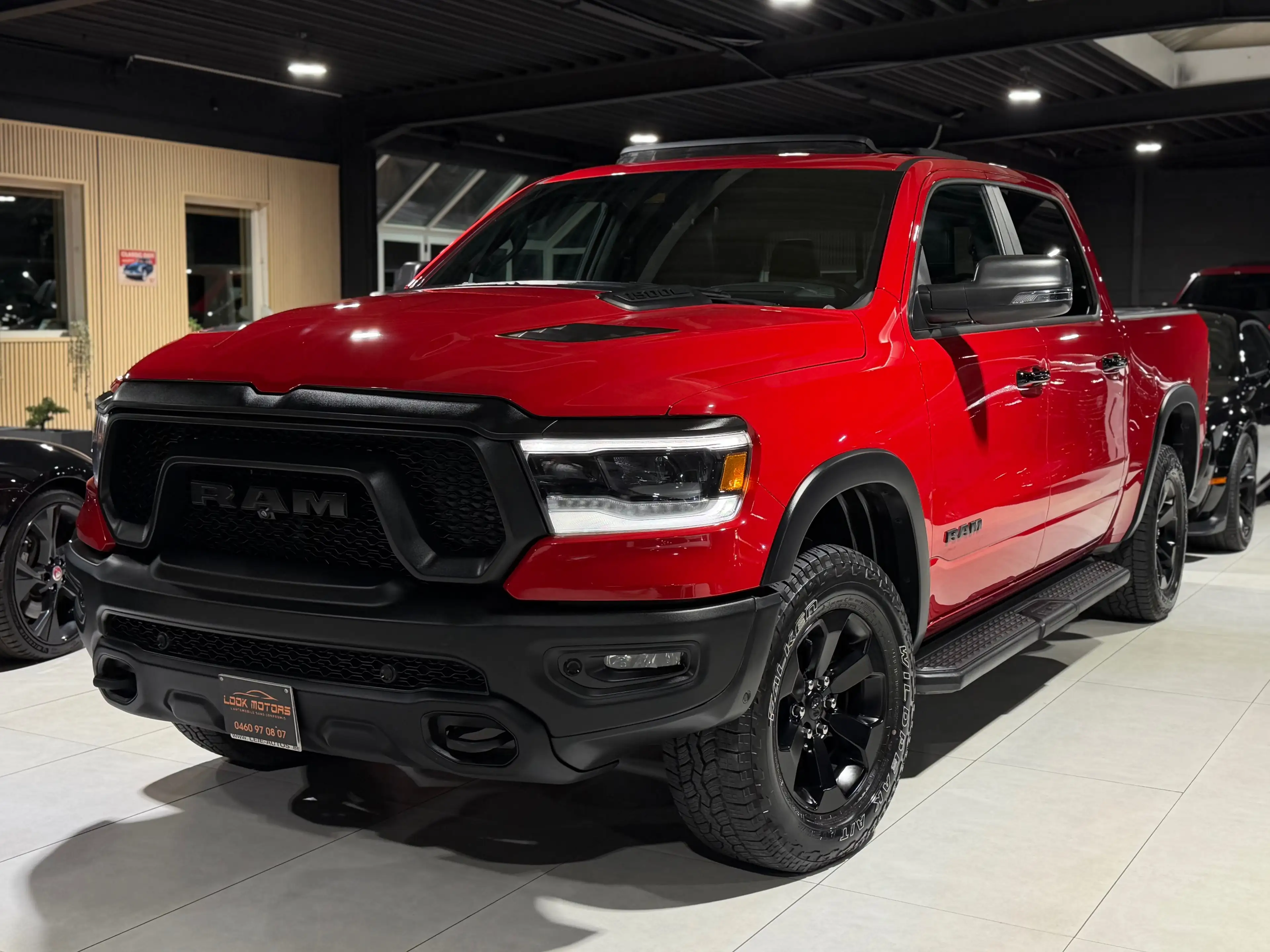Dodge RAM 1500 REBEL HEMI E-TORQUE LPG 200L HEAD-UP DISTRONIC+ PANORAMIQUE GPS CAMERA 360 KEYLESS LED TVAC