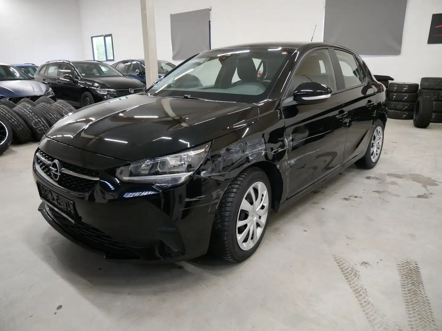 Opel Corsa F Edition  1.2 Turbo NAVI SPUR SHZ PDC DAB Nero - 2