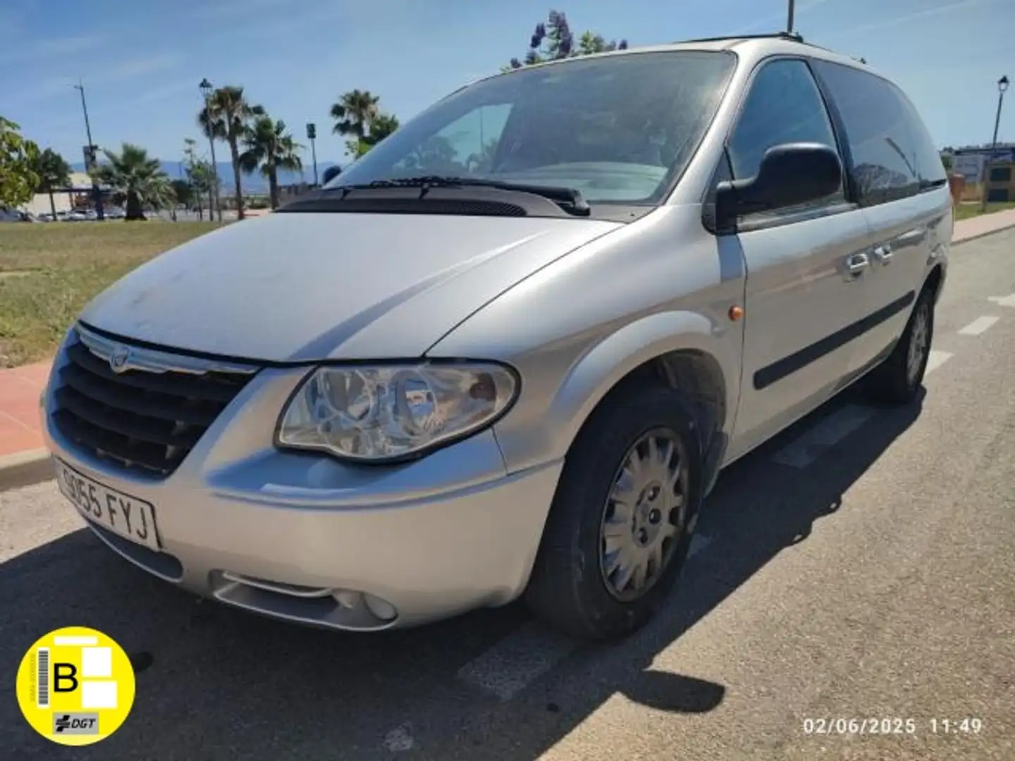 Chrysler Voyager 2.8 CRD LX Leather Auto Grigio - 1