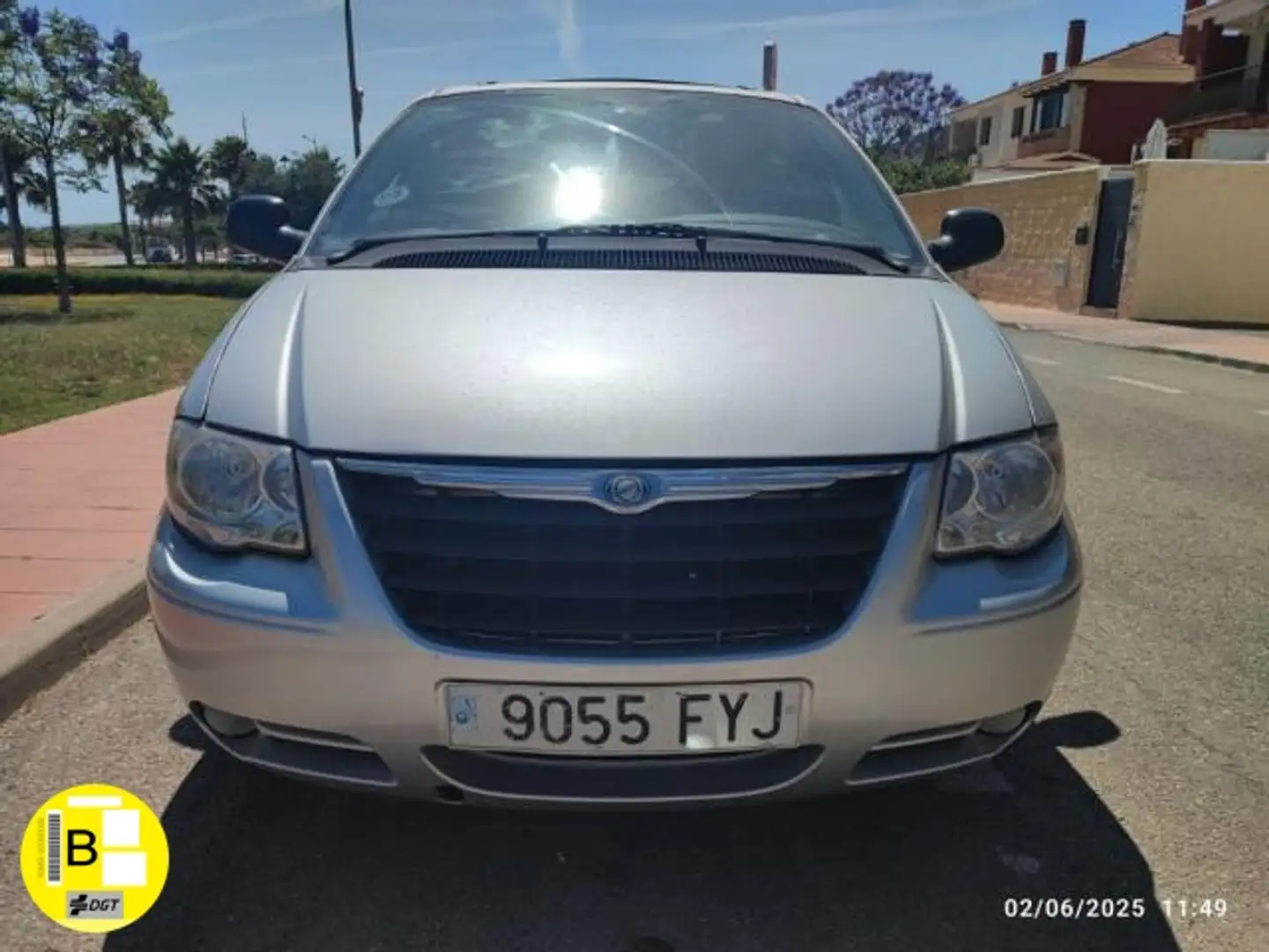 Chrysler Voyager 2.8 CRD LX Leather Auto Grigio - 2