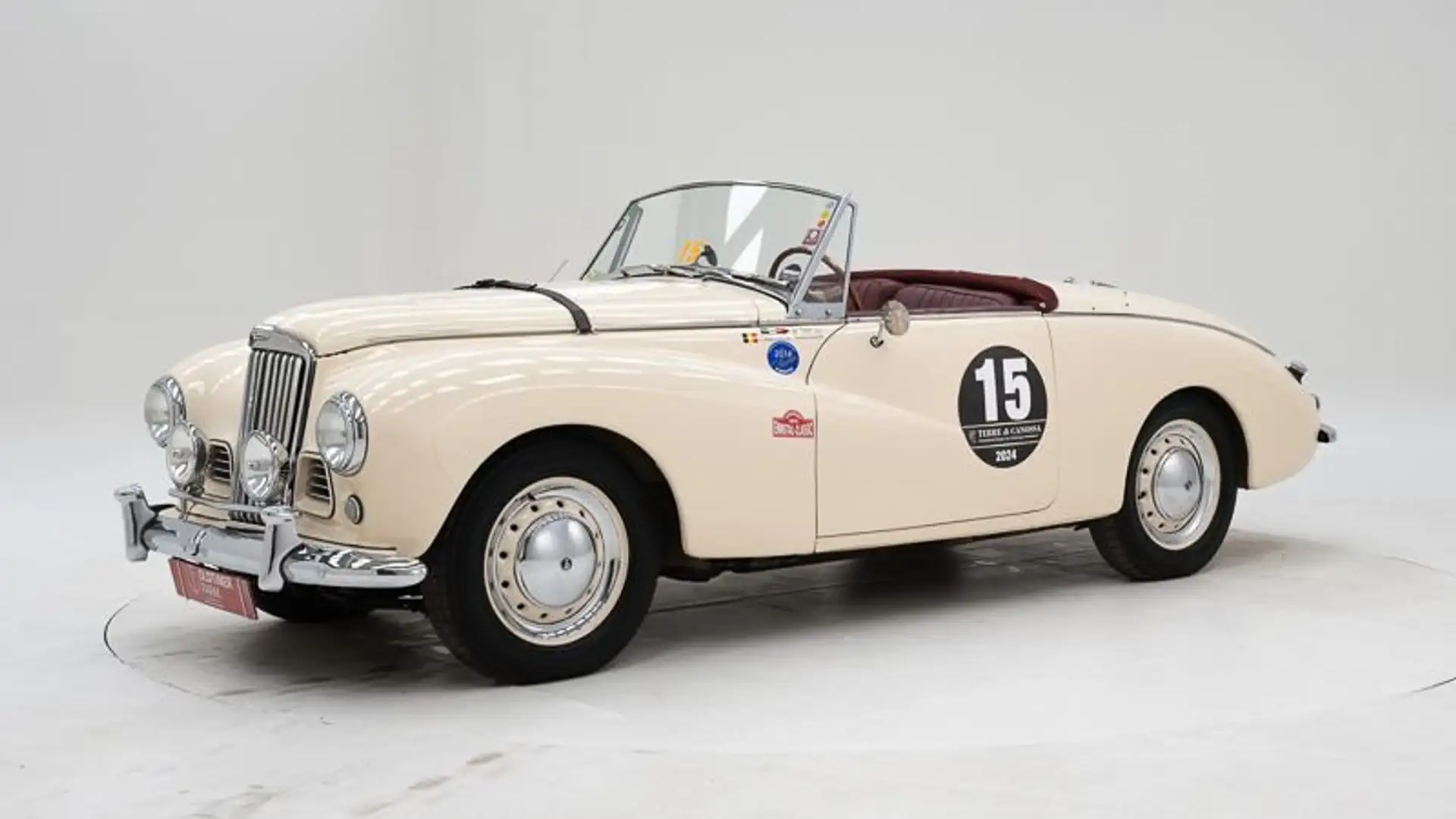 Oldtimer Sunbeam Alpine Mark I '54 CH13765 Wit - 1