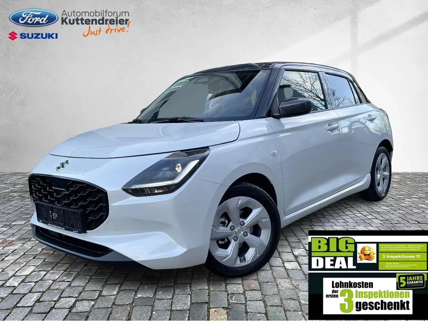 Suzuki Swift Comfort Plus + Navi Kamera LED Klima ACC Blanc - 2