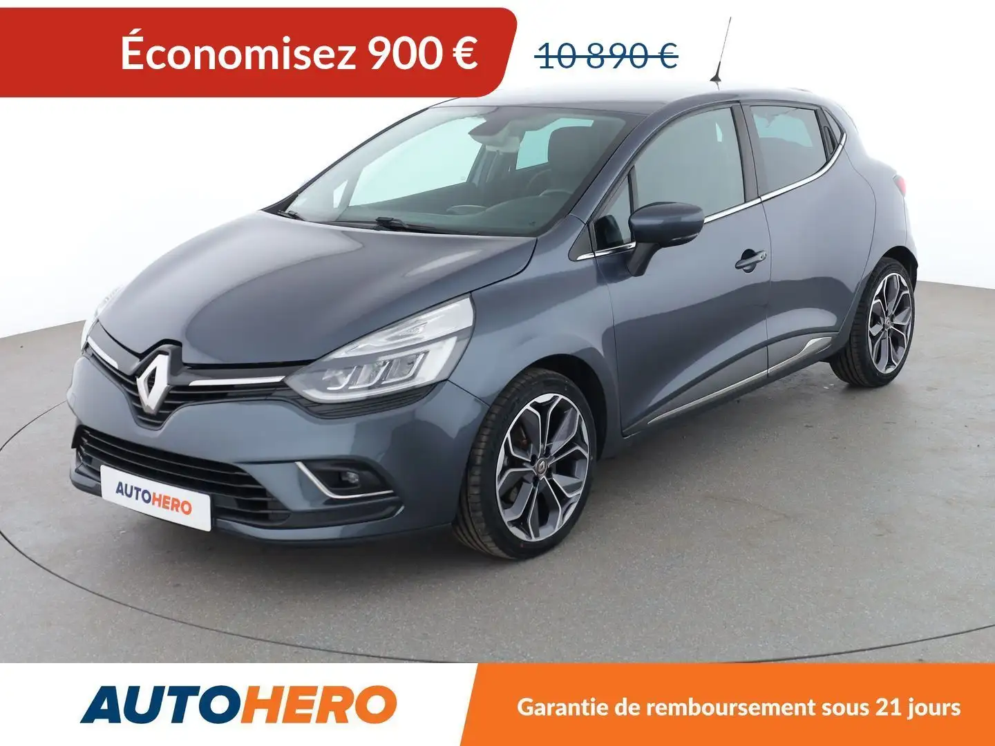 Renault Clio 1.2 TCe Energy Intens Gris - 1