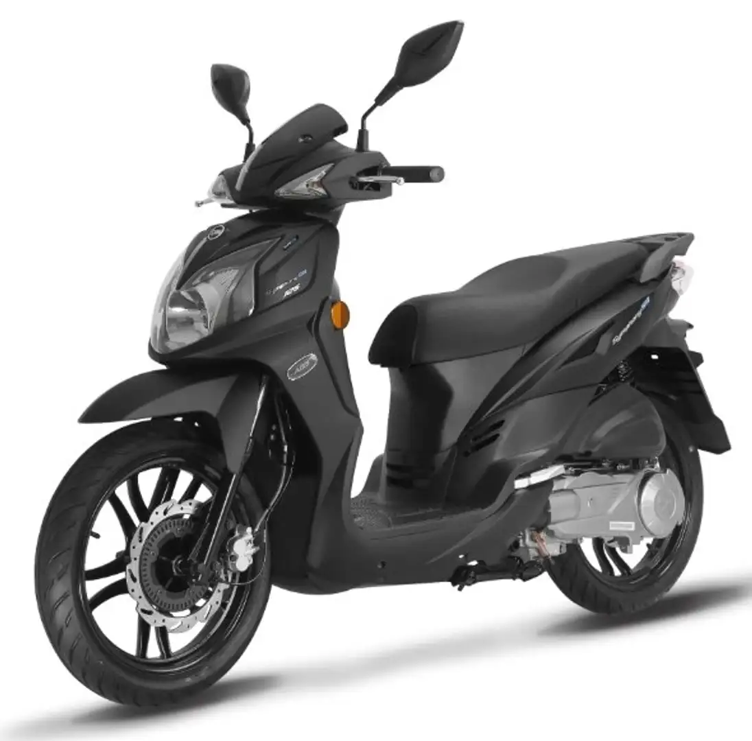 SYM Symphony 125 SR EURO 5+ / 3Jahre Garantie-100.000KM / inkl. NK! Negru - 1