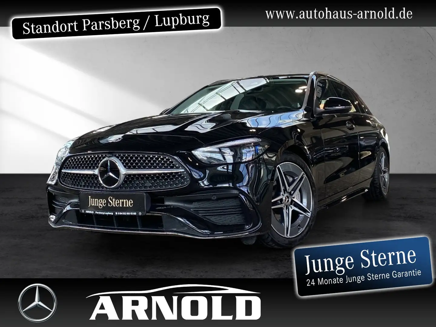 Mercedes-Benz C 300 C 300 T 4M AMG Line Distr. Winter-P. 360° Memory Schwarz - 1