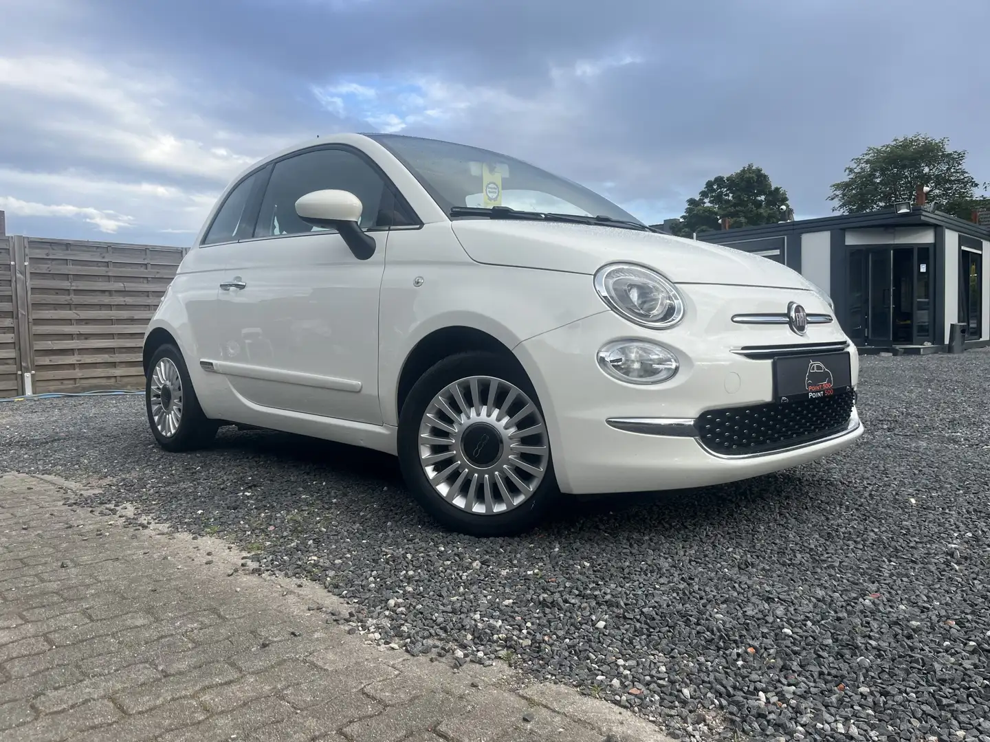 Fiat 500 PANO AC-AUTO PDC 2.HD RIESENAUSWAHL FIAT500! Weiß - 2