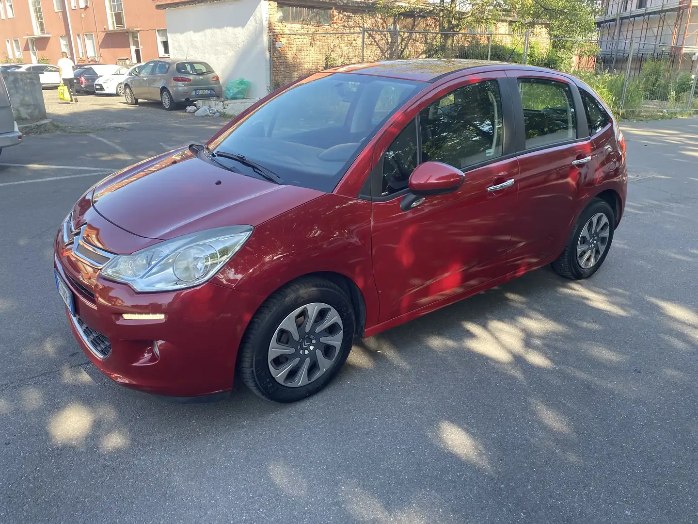 Citroen C3 1.2 vti Exclusive 82cv NEOPATENTATI Rouge - 1