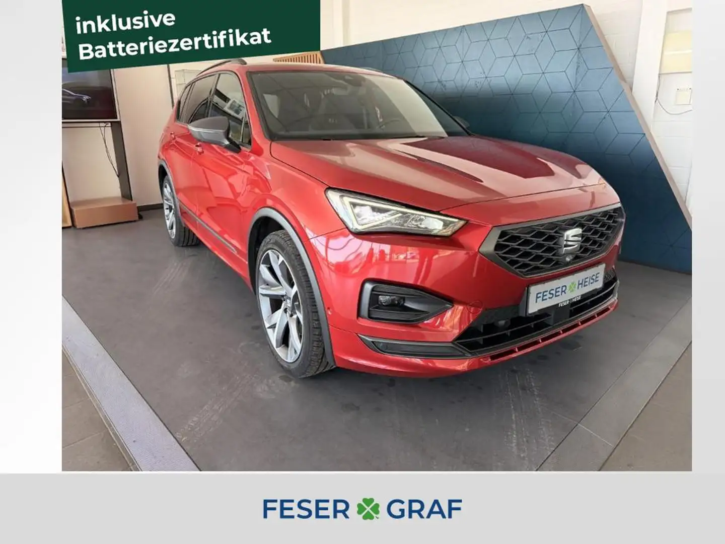 SEAT Tarraco 1.4 e-HYBRID FR 360°*PaketXL*ACC*Panp*4xSHZ* Rot - 1