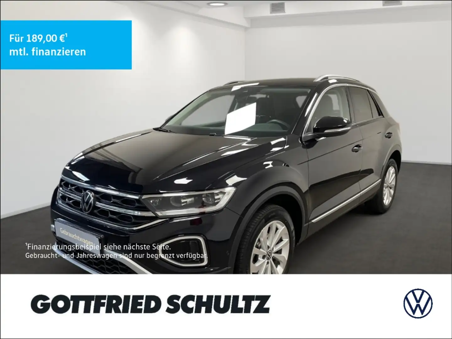 Volkswagen T-Roc 1.0 TSI Style Navigation Sitzheizung Schwarz - 1
