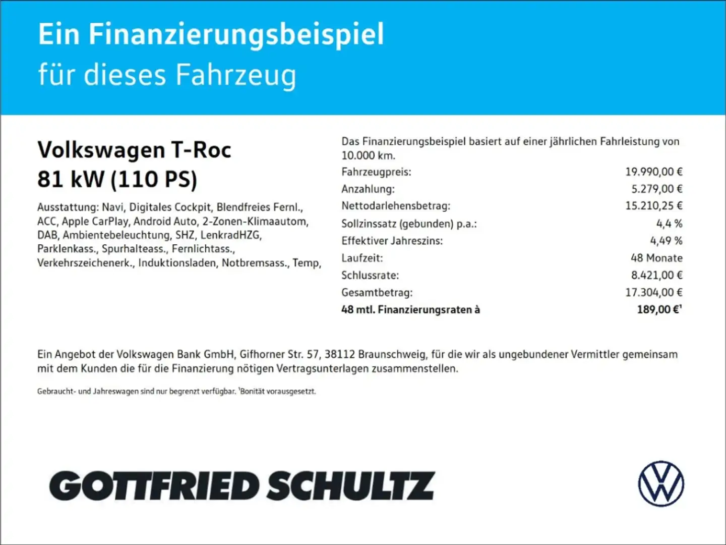 Volkswagen T-Roc 1.0 TSI Style Navigation Sitzheizung Schwarz - 2