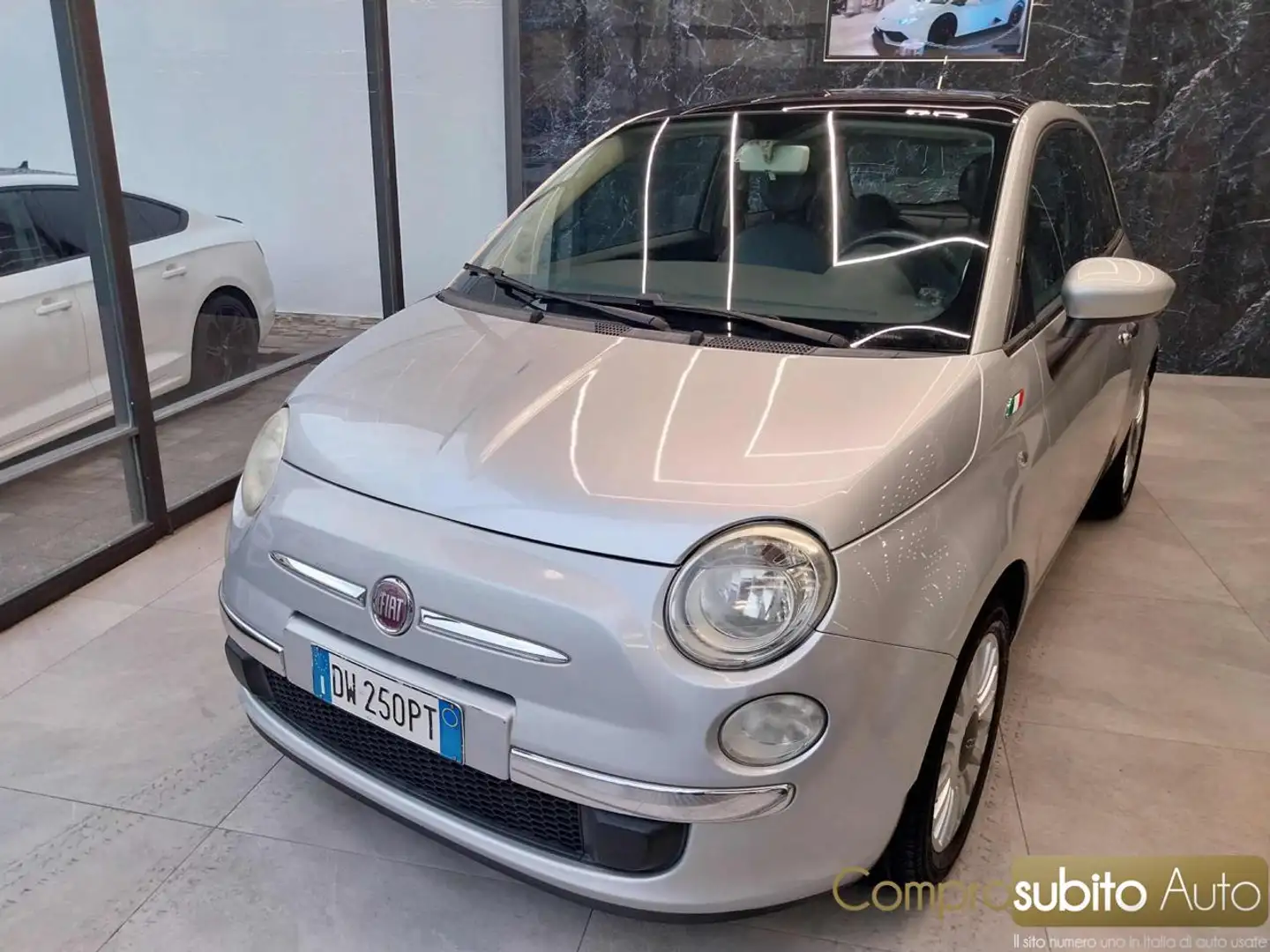 Fiat 500 1.2 Sport (Garanzia 12 Mesi) Argento - 2