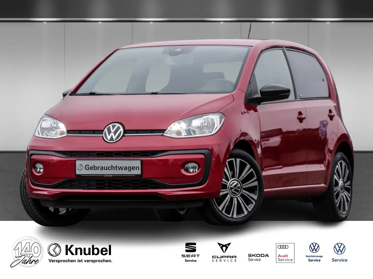 Volkswagen up! Active 1.0 KLIMA/maps+more dock/RearView Rot - 1