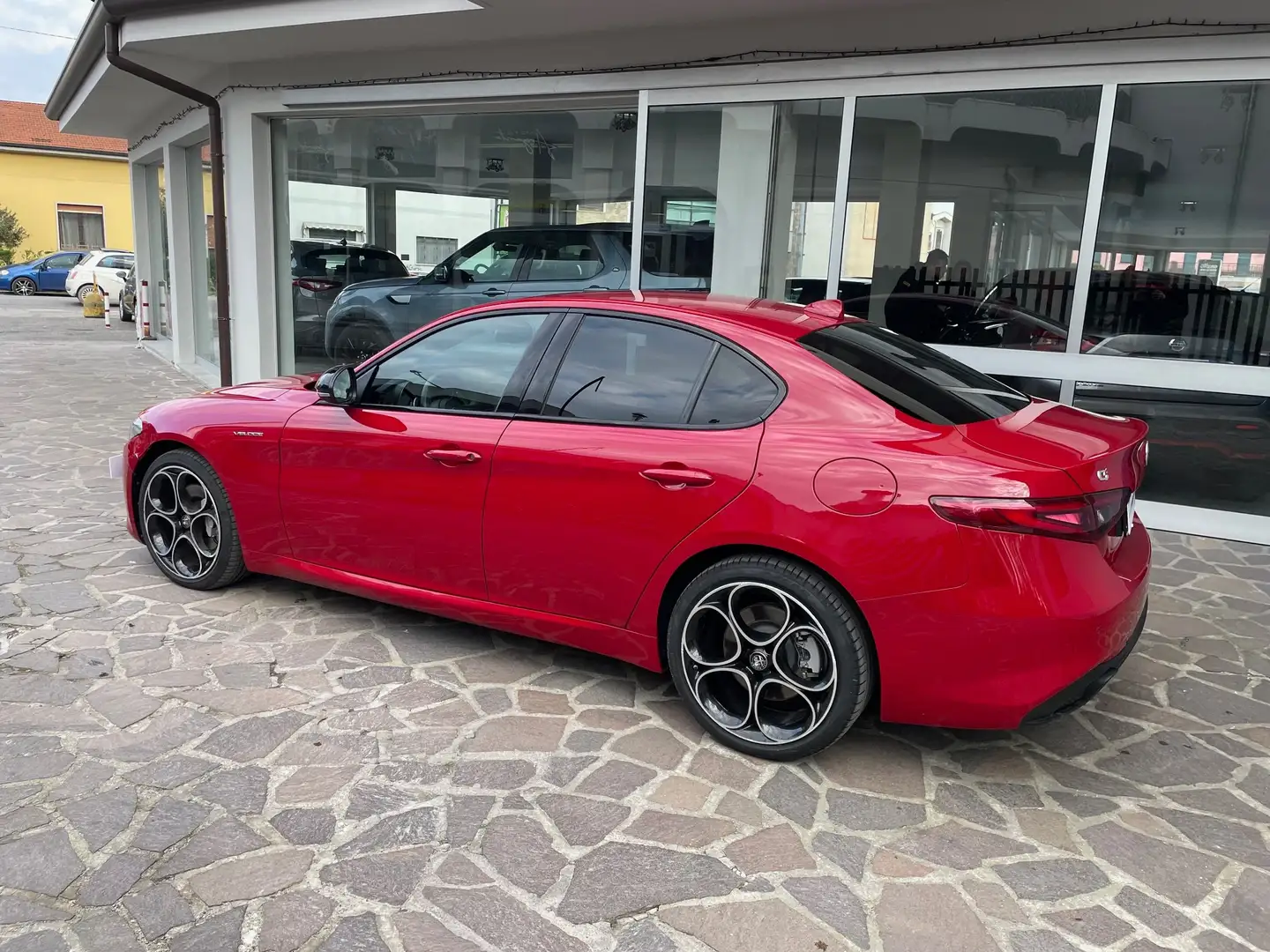 Alfa Romeo Giulia 2.2 t Veloce Q4 210 cv auto UNICO PROPRIETARIO Rosso - 2