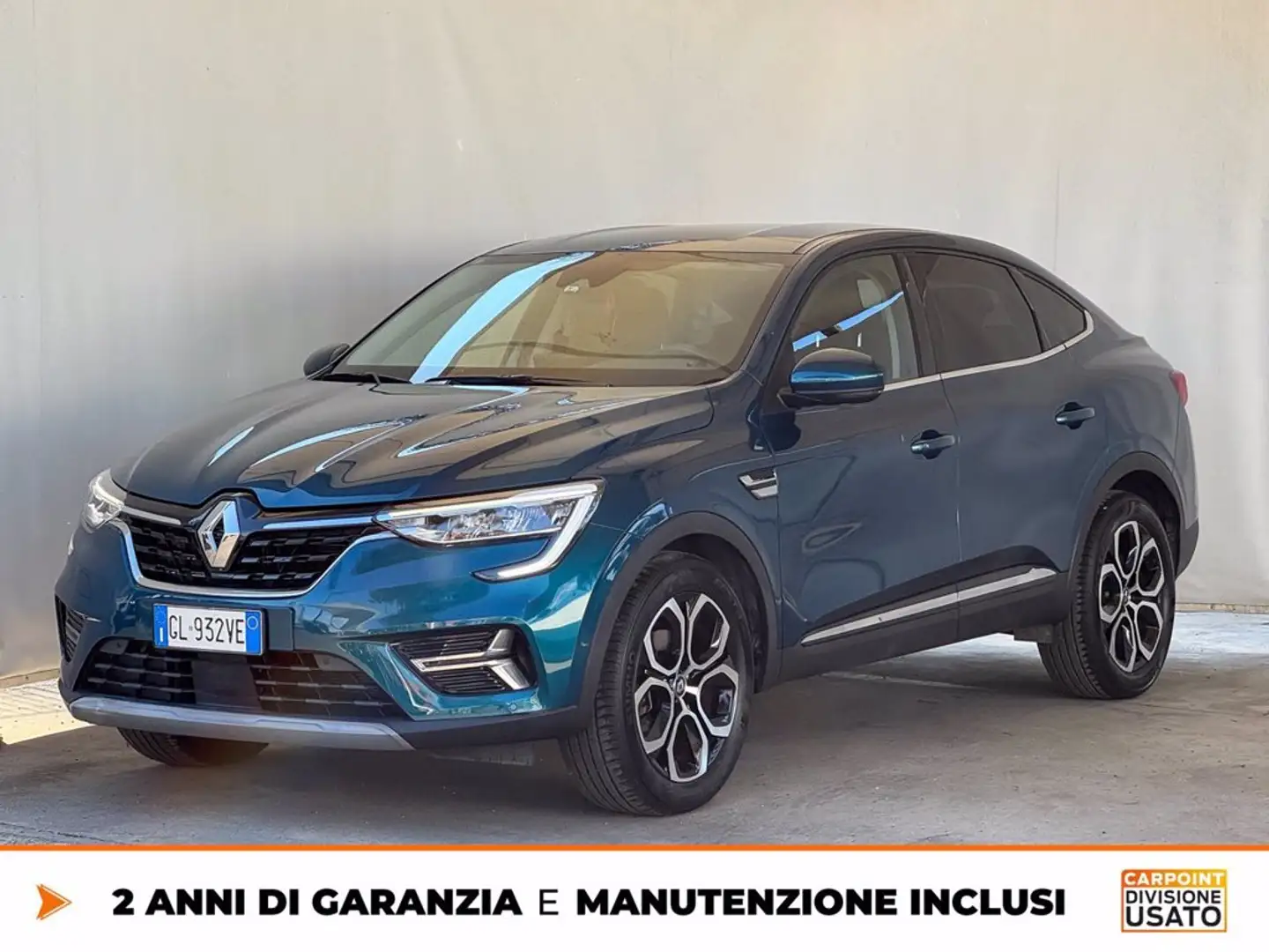 Renault Arkana 1.6 e-tech full hybrid r.s. line fast track 145cv Vert - 1