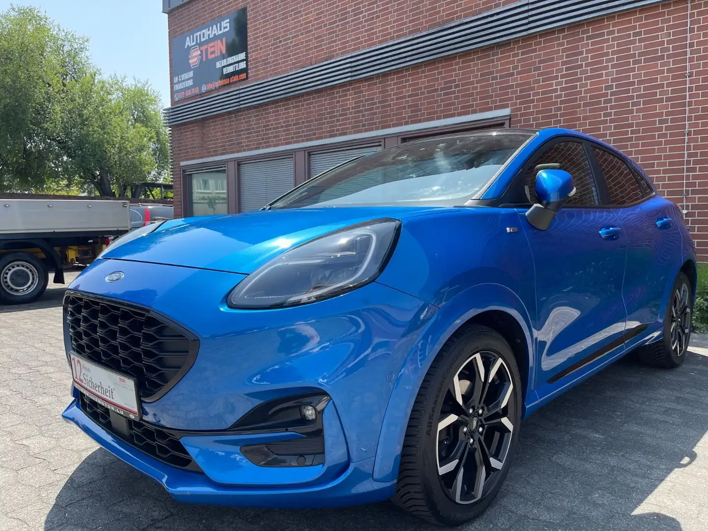Ford Puma Hybrid ST-Line X *PANO*KAMERA*T.LEDER*LED* Blau - 1