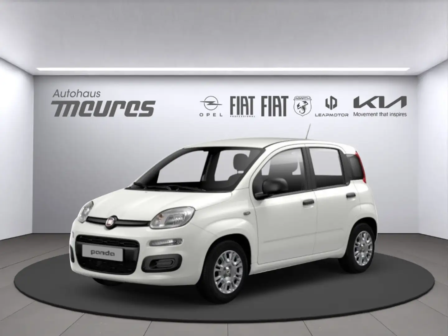 Fiat Panda PANDINA Hybrid 70 PS, Gelato Weiß, Klima, 5-Sitzer Білий - 1