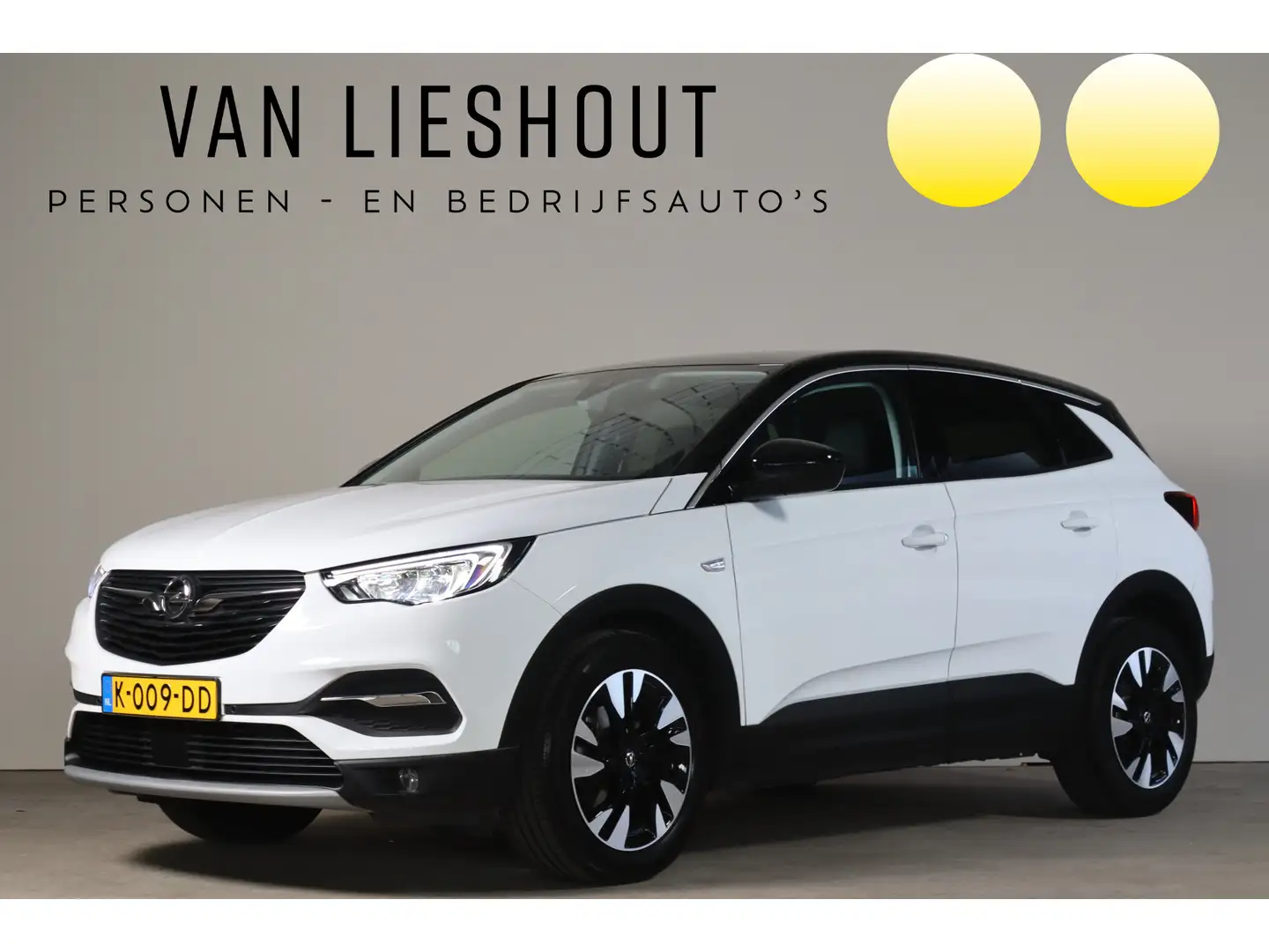 Opel Grandland X 1.2 Turbo Innovation - NL- Auto!! Dode Hoek I Came Weiß - 1