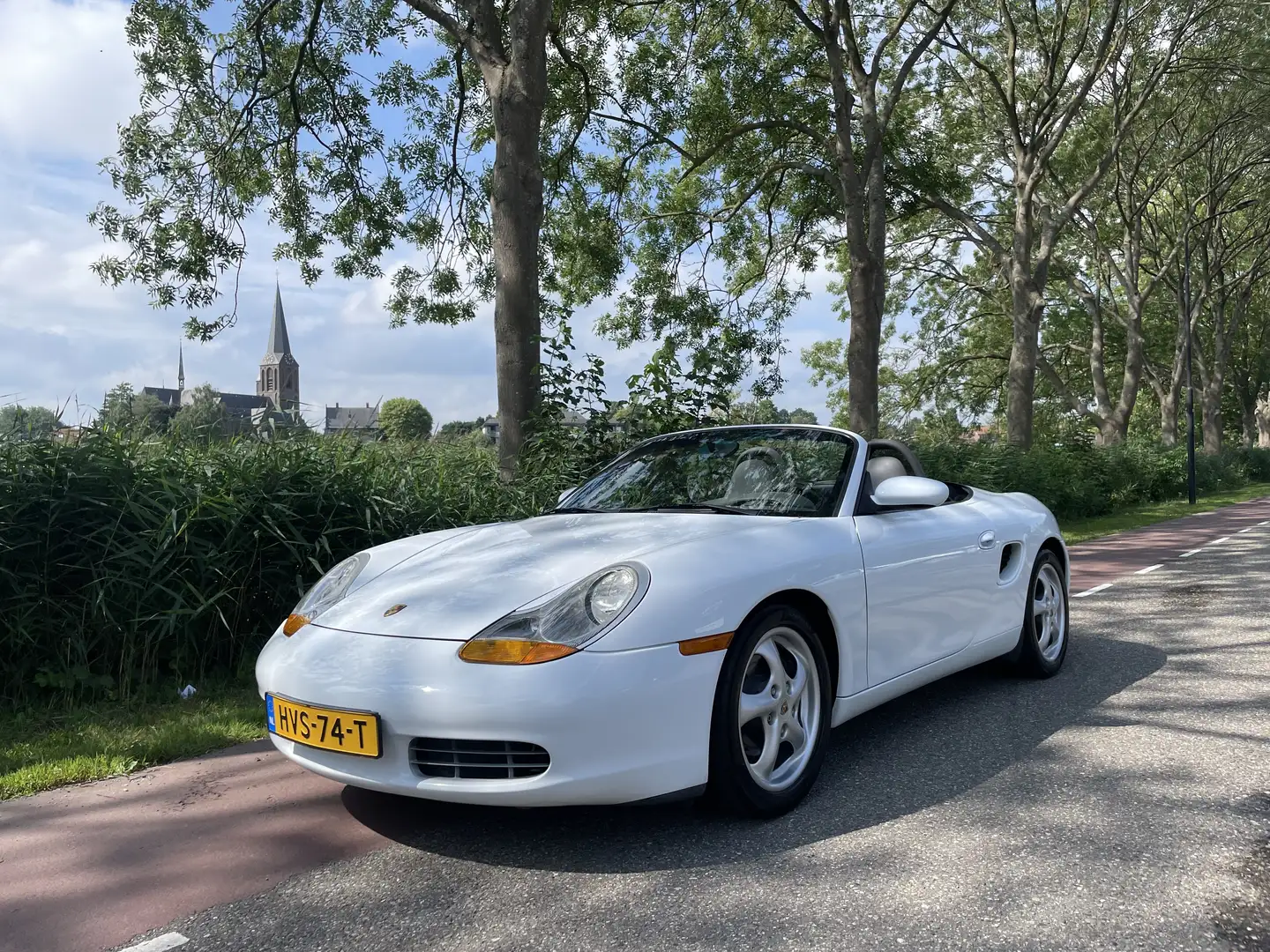 Porsche Boxster 2.5 Blanc - 1