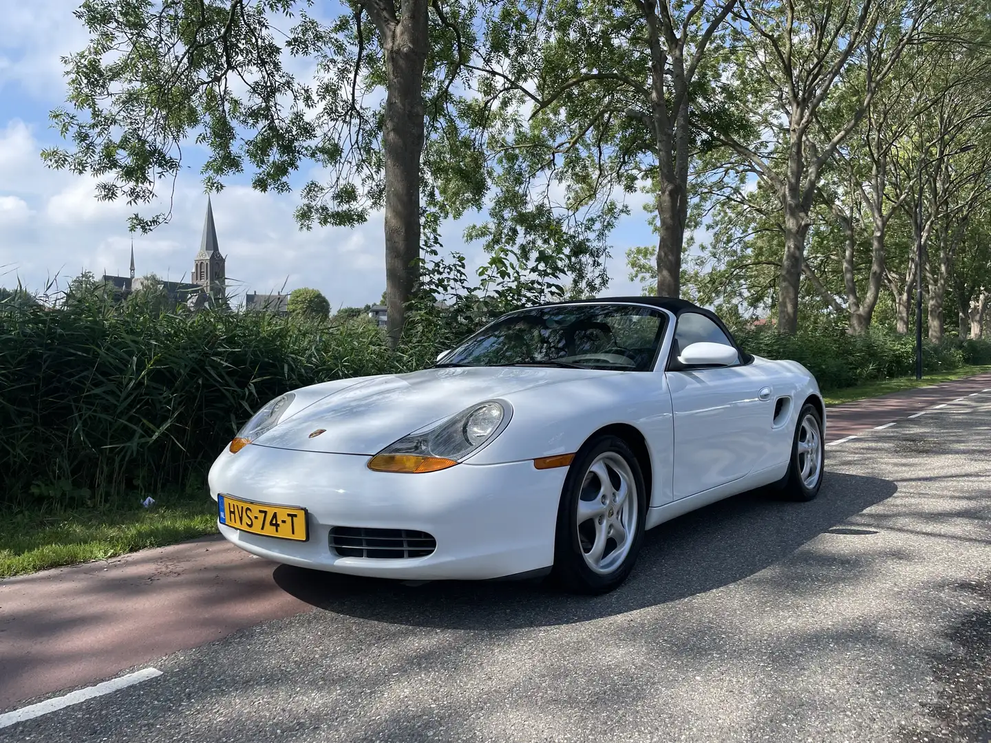 Porsche Boxster 2.5 Blanc - 2