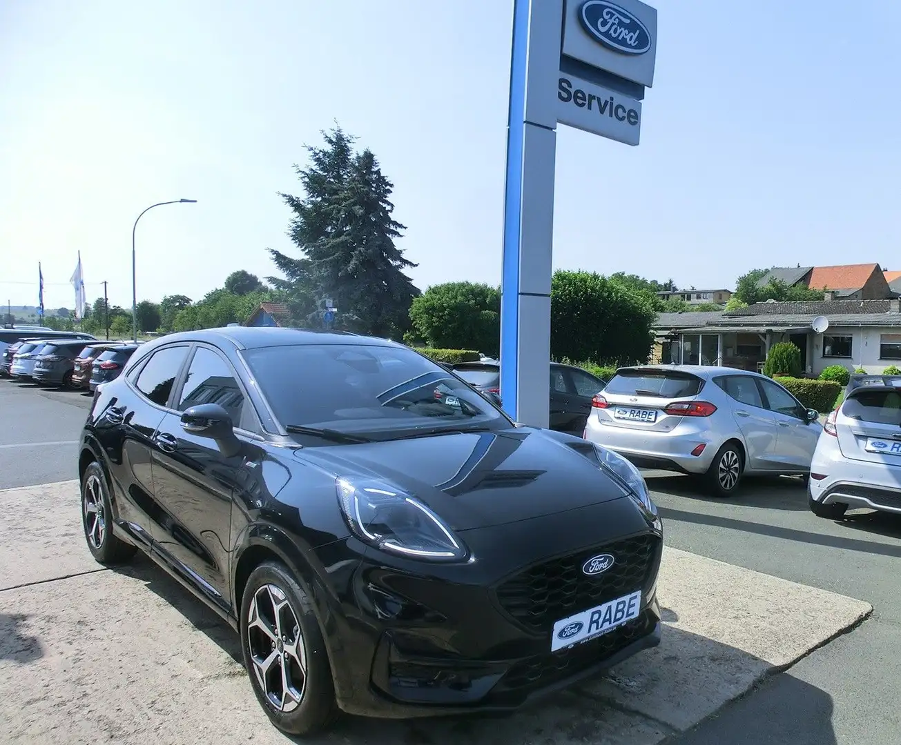 Ford Puma 1,0 EcoBoost Hybrid 92kW ST-Line Auto Schwarz - 1