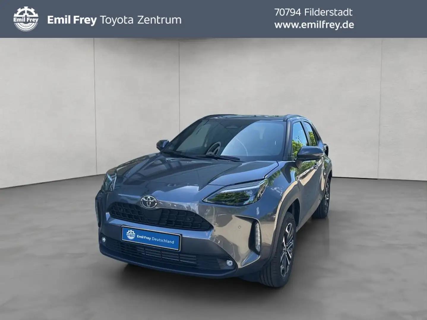 Toyota Yaris Cross Hybrid 130 1.5 VVT-i Teamplayer Winter Grau - 1