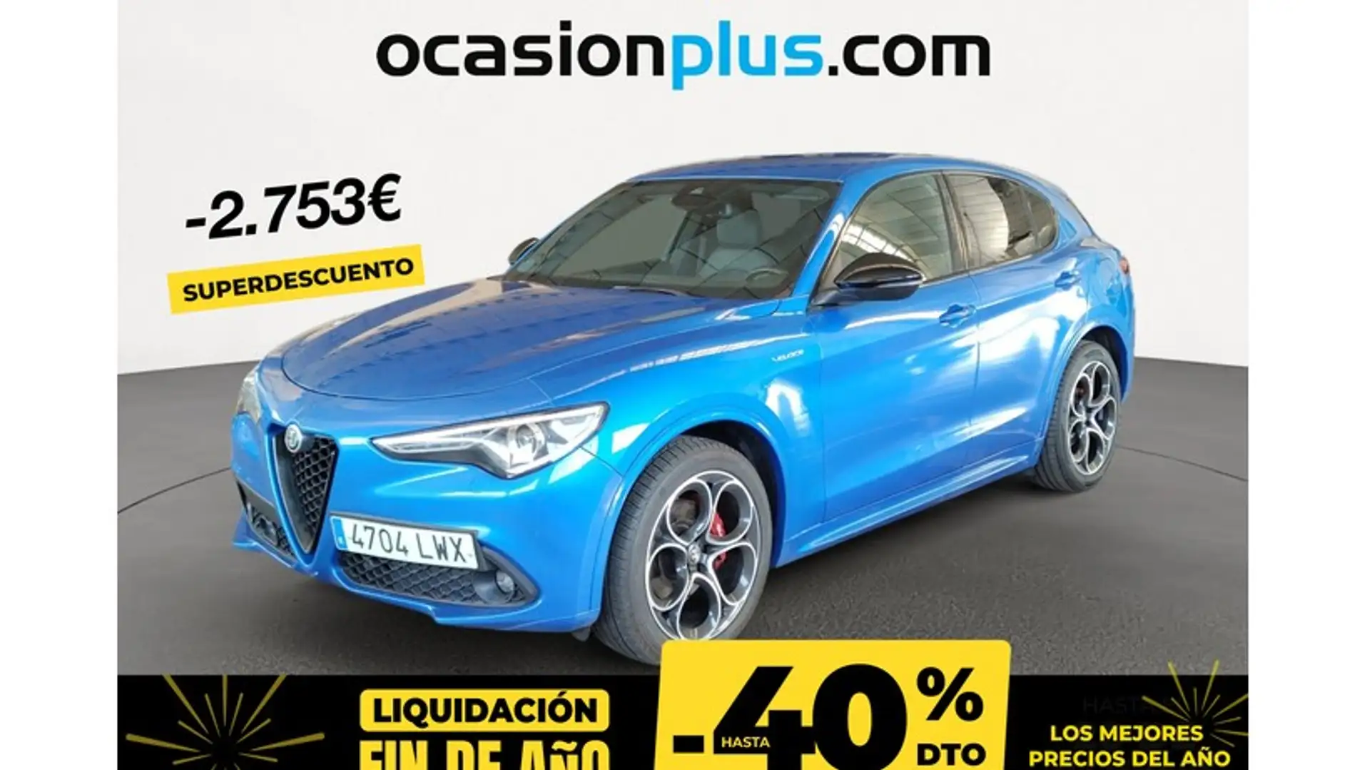 Alfa Romeo Stelvio 2.2 Veloce Q4 210 Aut. Azul - 1