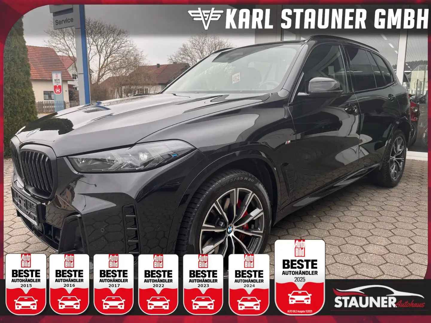 BMW X5 30d xDrive M-Sport-Pro ABSTANDSTEMP AHK Schwarz - 1