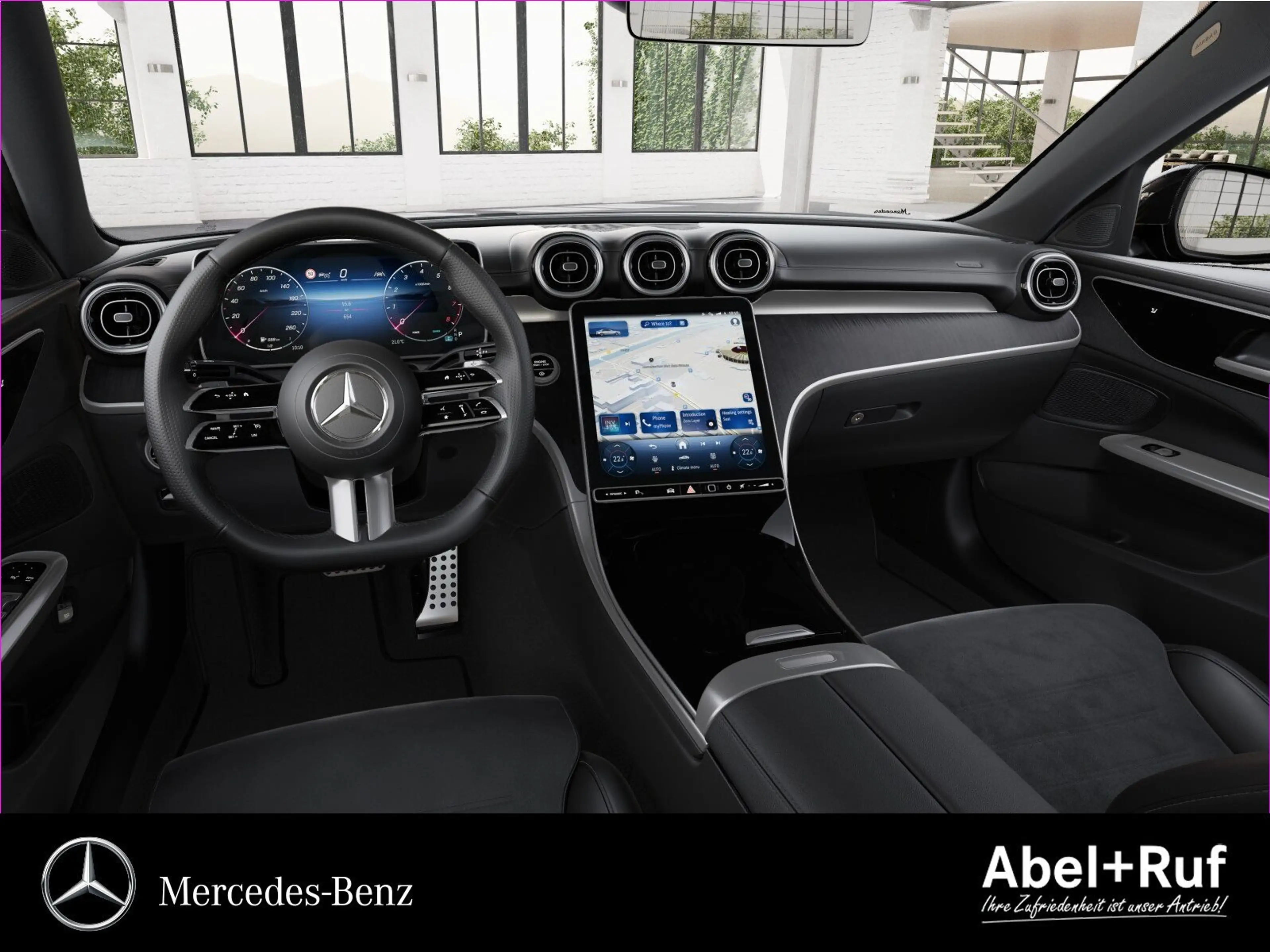 Mercedes-Benz C 180 AMG+NIGHT+LED+Kamera+Carplay+Totw+LrHz+SHz — photo 7