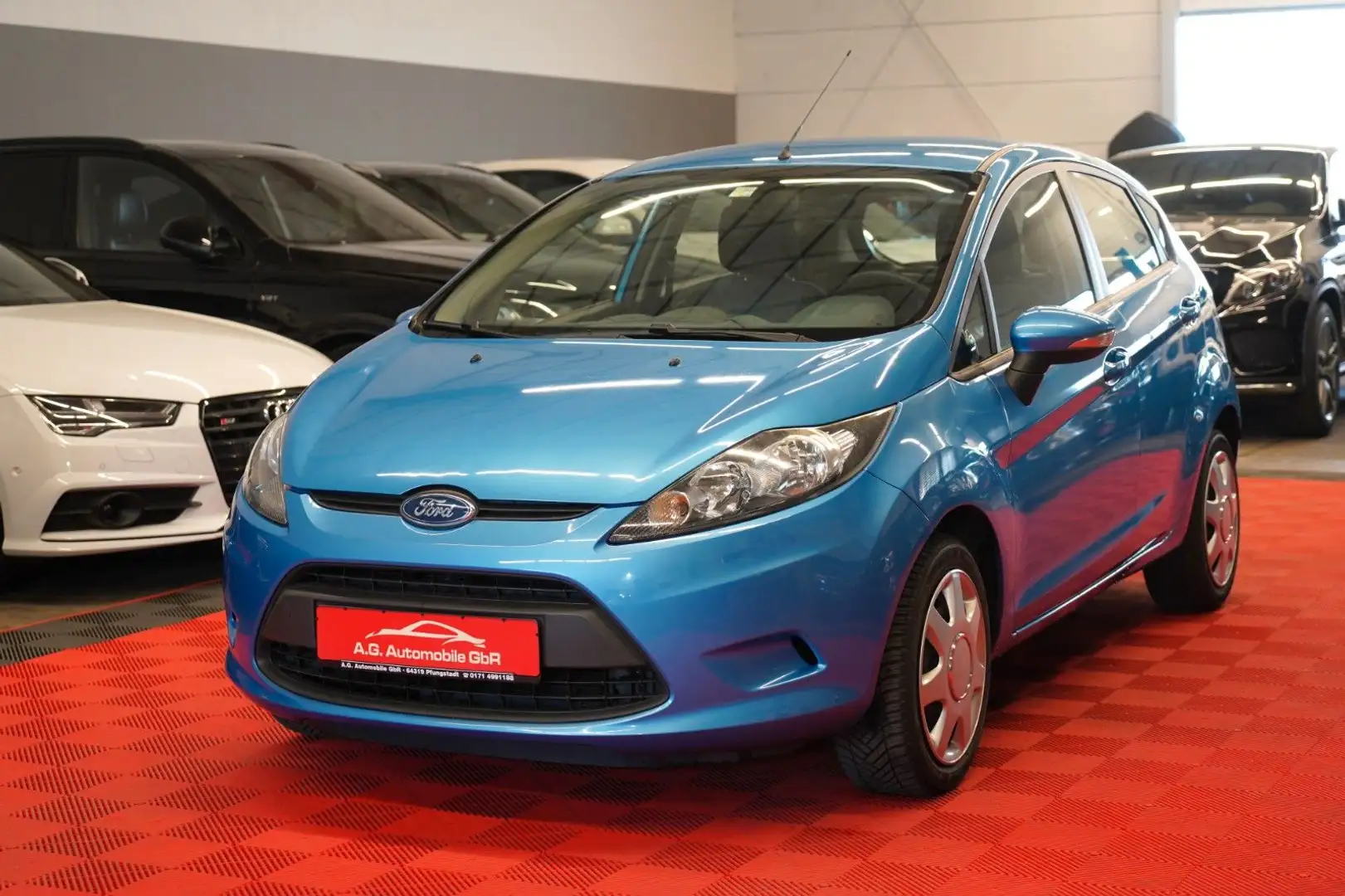 Ford Fiesta 1.25 Trend  2.Hand*Klima*Sitzheizung*MFL Blau - 1