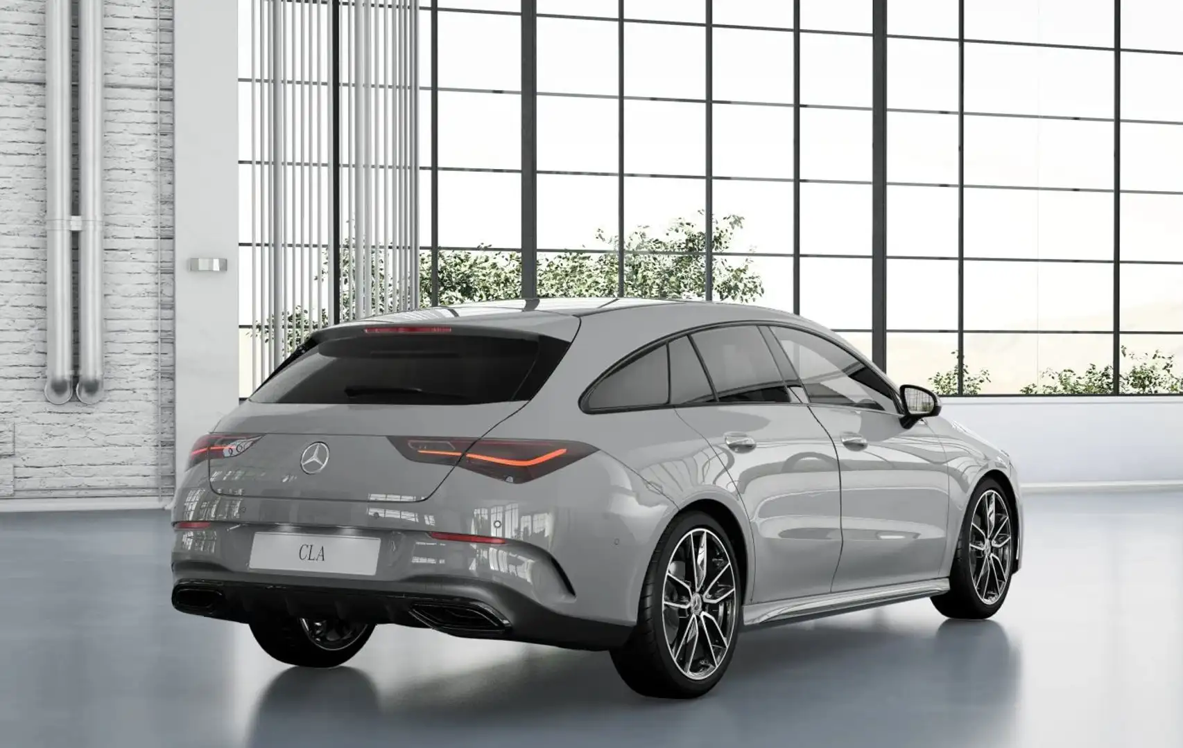 Mercedes-Benz CLA 250 Shooting Brake e Business Solution AMG Grau - 2