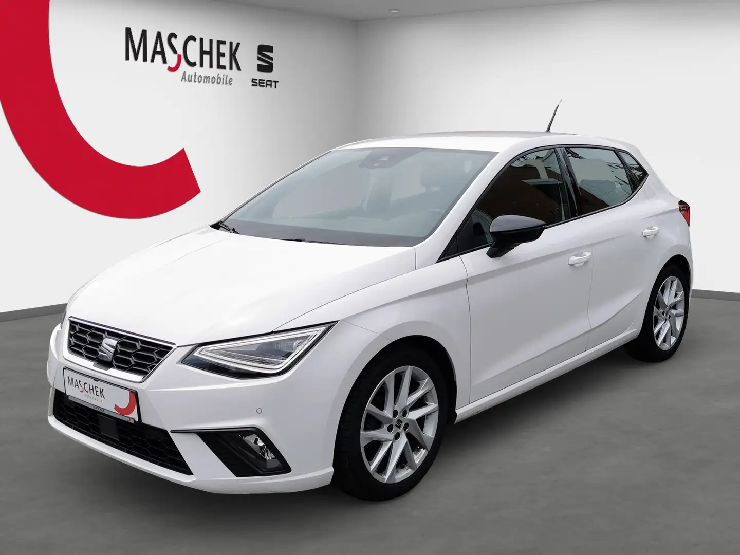 SEAT Ibiza FR 1.0 TSI LED PDC GRA VC RearView Navi Sitzh DAB Blanc - 1