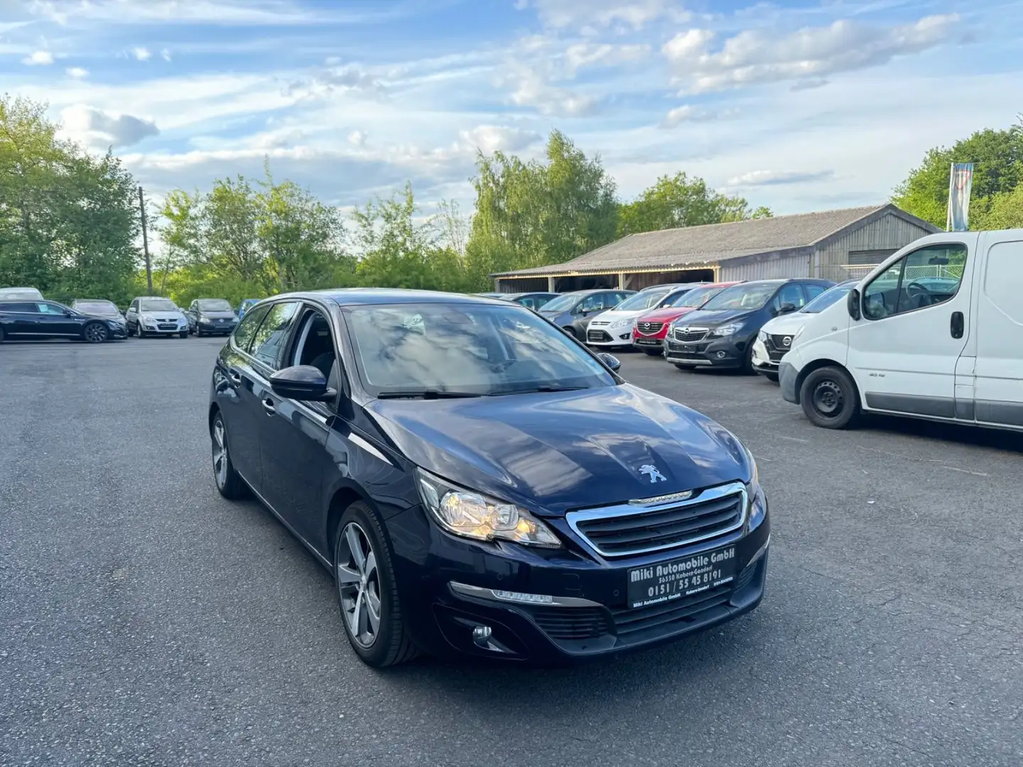Peugeot 308 SW Business-Line AHK Bleu - 1
