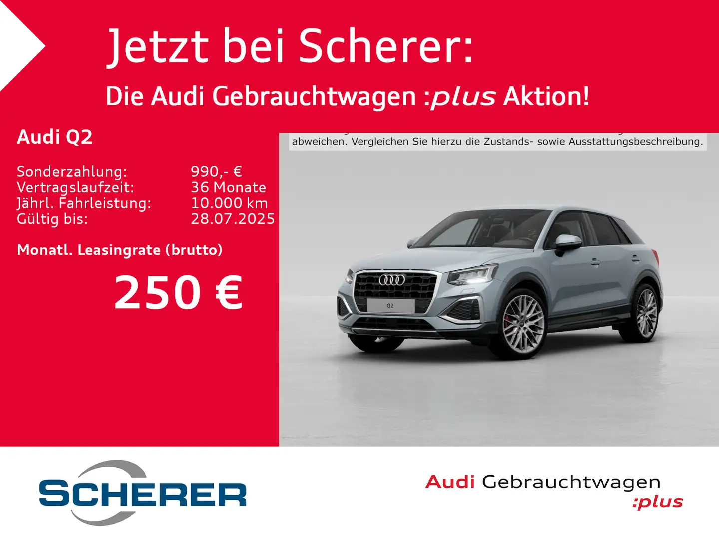 Audi Q2 Advanced 35 TFSI S-TRONIC SONOS AHK 19" INTER Grau - 1