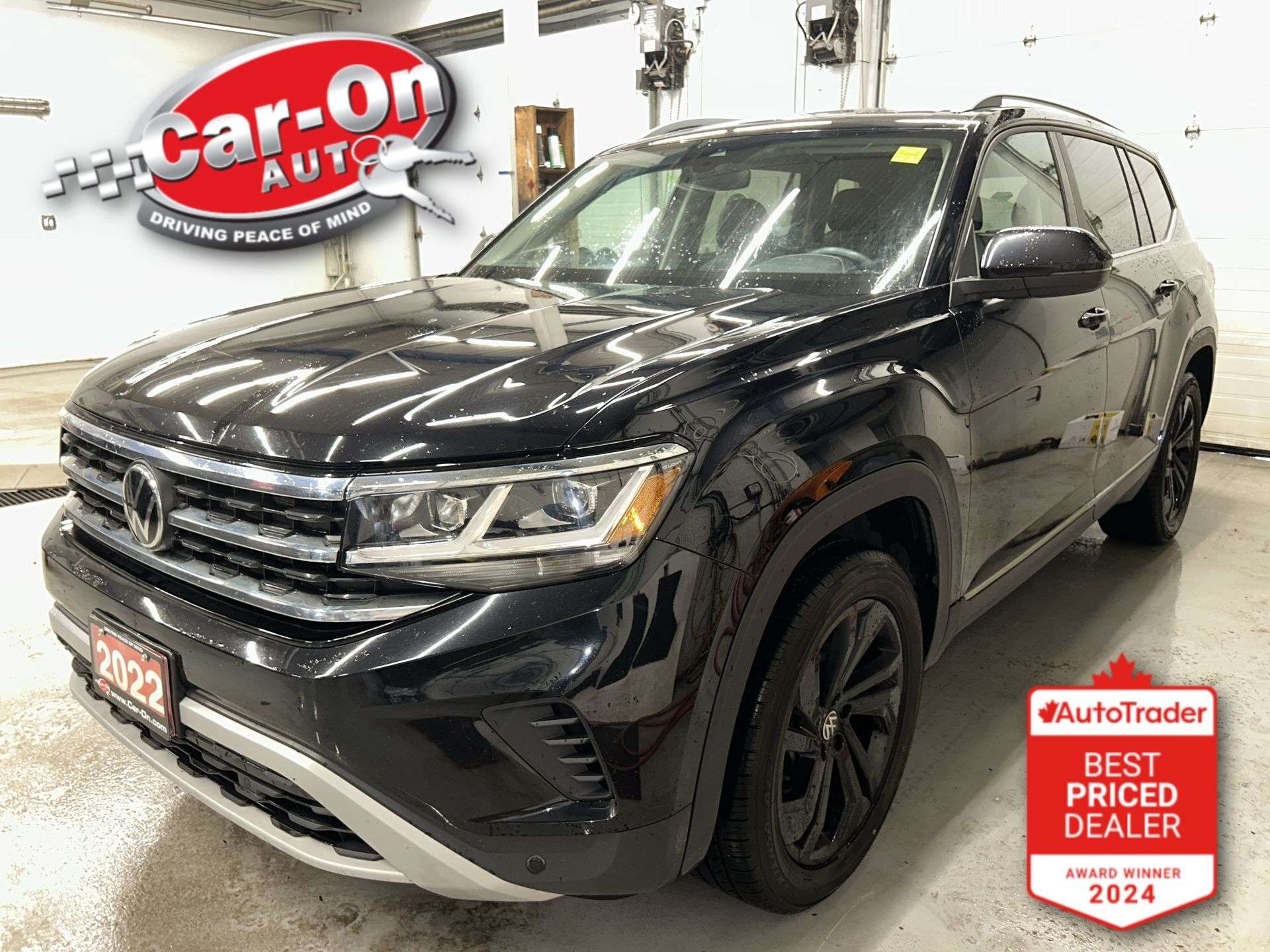 Black 2022 Volkswagen Atlas Automatic