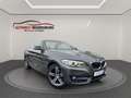 BMW 218 d Cabrio Sport Line 1.HAND PDC XEN LED TEMP Grigio - thumbnail 1