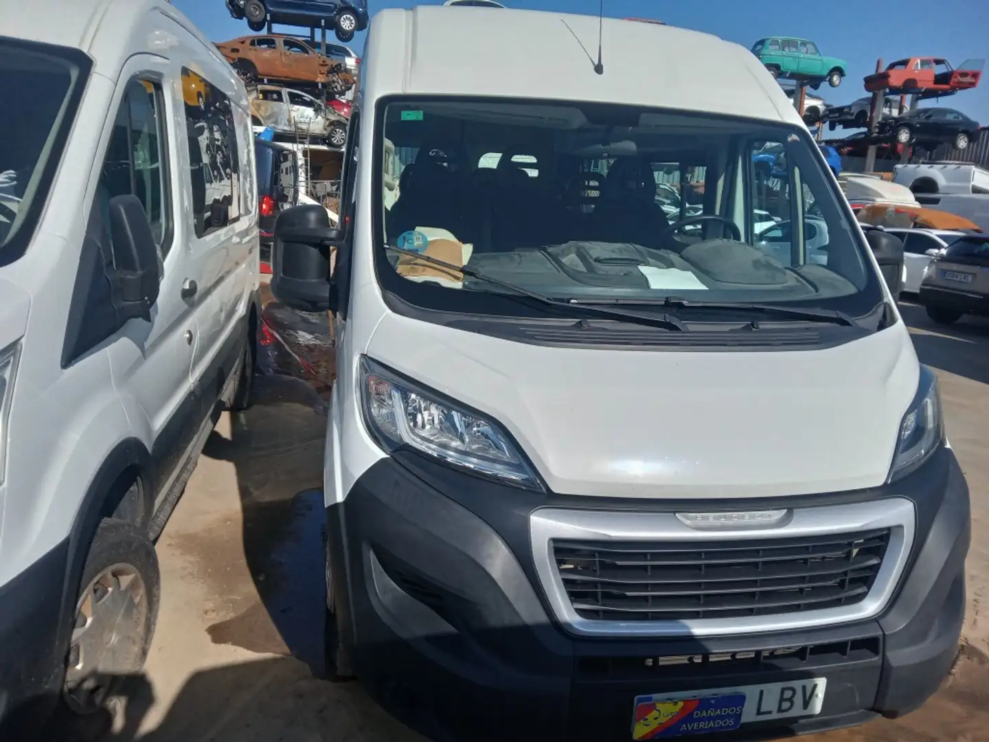 Peugeot Boxer Minibus 2.2BlueHDI 333 L2H2 140 Wit - 1