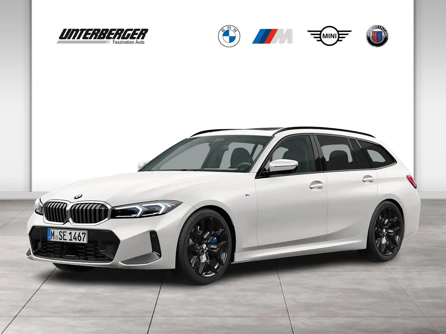 BMW 330 d xDrive Touring M Sportpaket Standhzg ACC HK Weiß - 1
