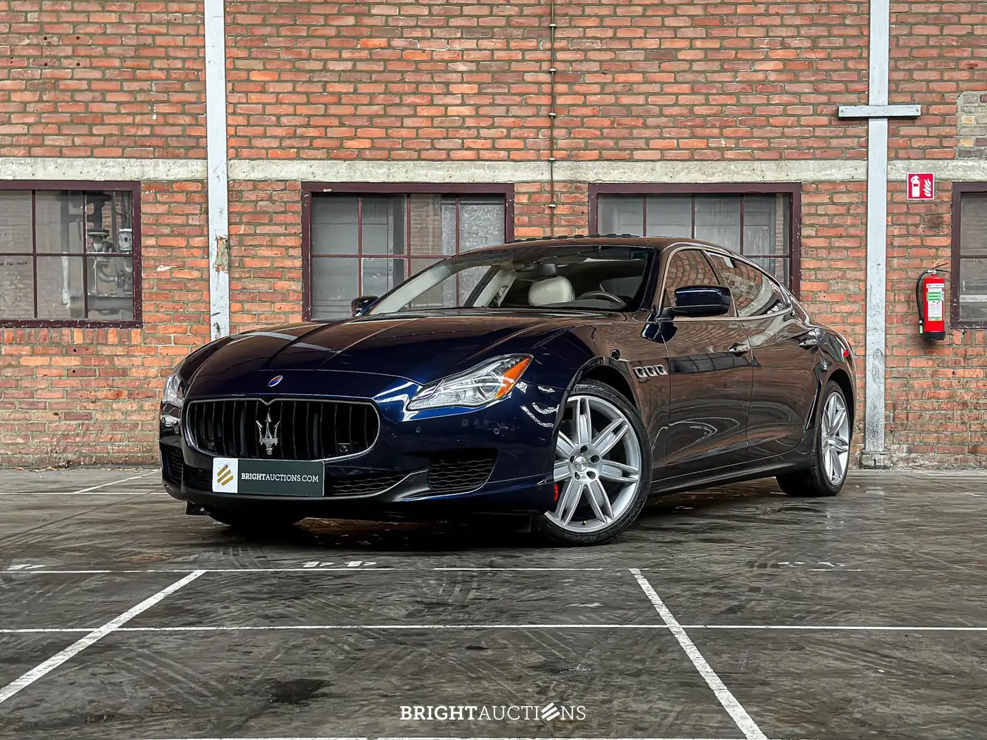 Maserati Quattroporte SQ4 Bleu - 1